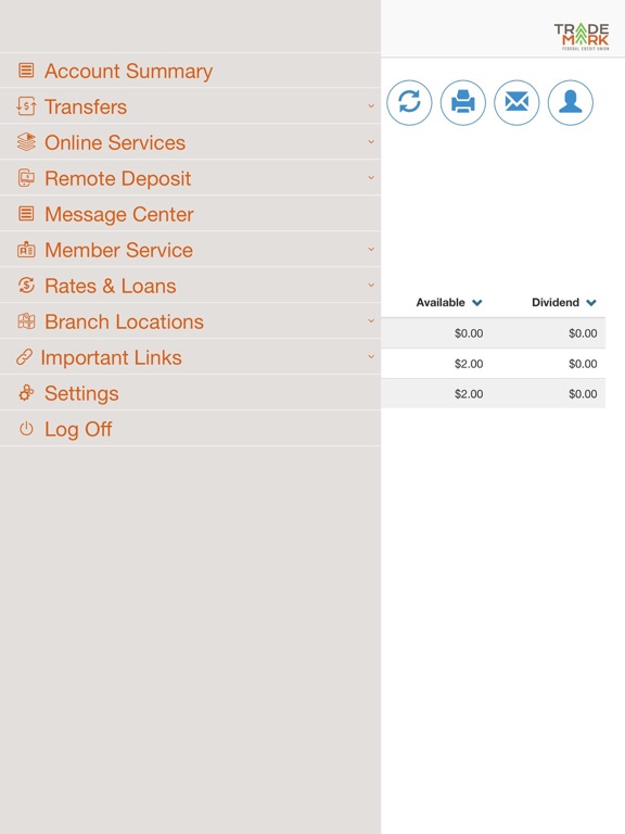 Screenshot #5 pour Trademark FCU