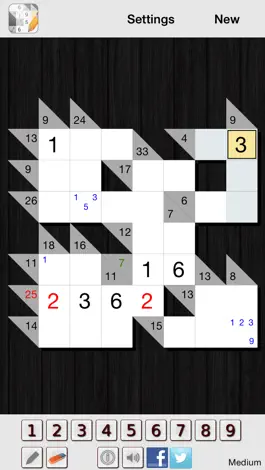 Game screenshot Kakuro - Cross sums apk