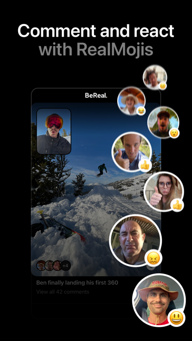 screenshot of BeReal. Your friends for real. 6