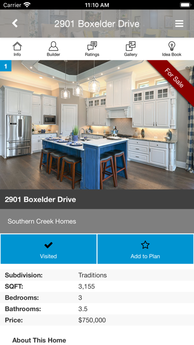BCS Parade of Homes Screenshot