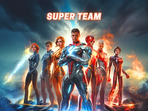Superhero Team Super Fight Warのおすすめ画像4