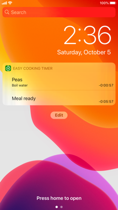 Easy Cooking Timer screenshot 5