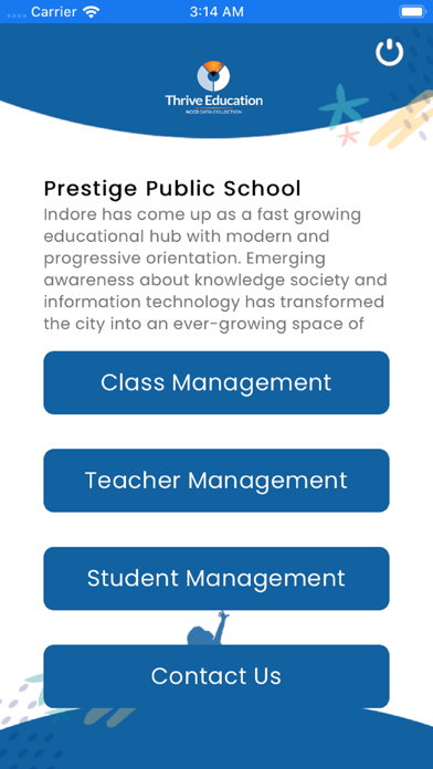 Thrive Education – NCCD Screenshot