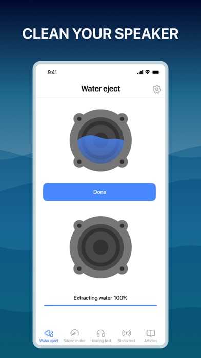 Sound Surge - speaker cleaner Screenshot