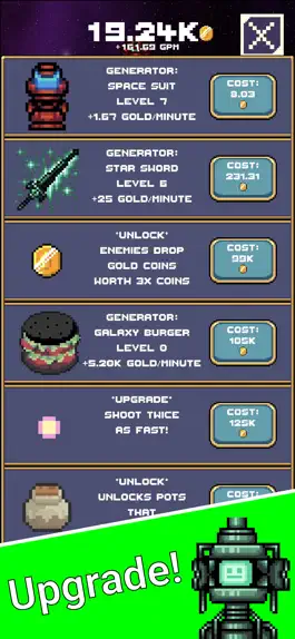 Game screenshot Idle Space Force apk