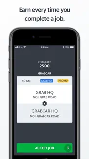 grab driver: app for partners iphone screenshot 2