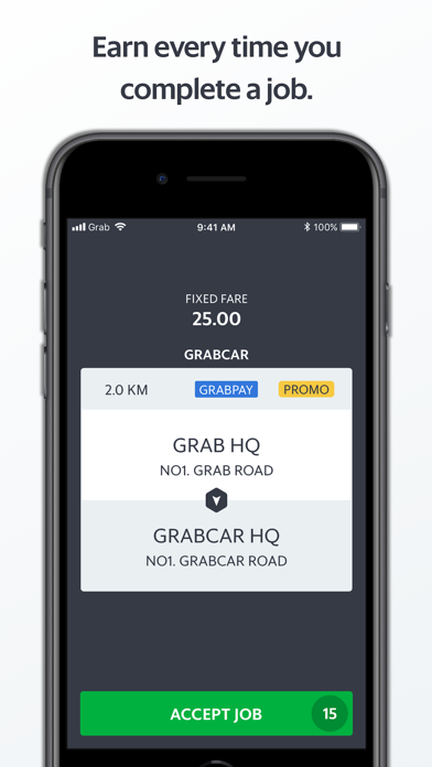 Screenshot #2 pour Grab Driver: App for Partners