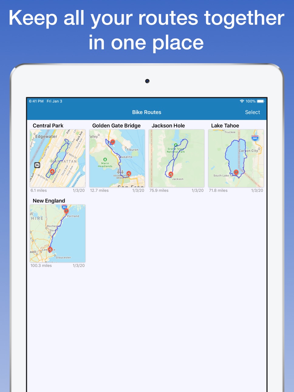 iPad screenshot