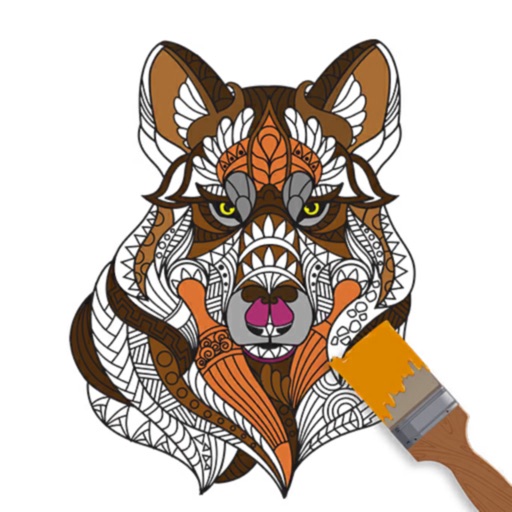 Adult Animal Coloring Pages Icon