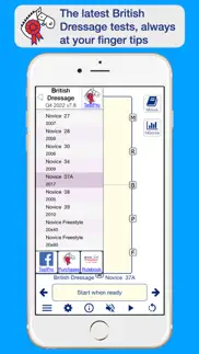 testpro bd british dressage iphone screenshot 1