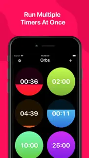 countdown timers widget: orbs iphone screenshot 2
