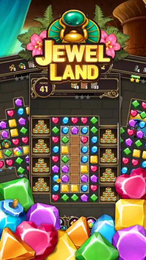 Jewel Land : Match 3 Puzzle screenshot 1