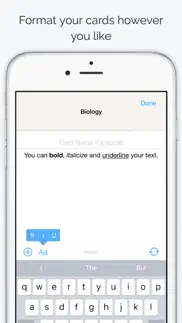 flash cards flashcards maker iphone screenshot 3