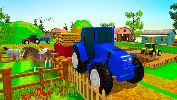 Farming Simulator Game Tractor