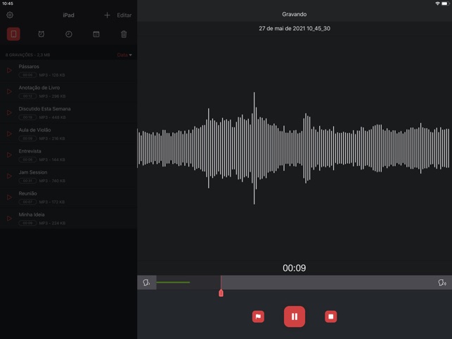 Gravador de Voz Pro - Áudio_4