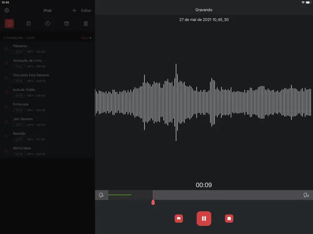 Gravador de Voz Pro - Áudio_3