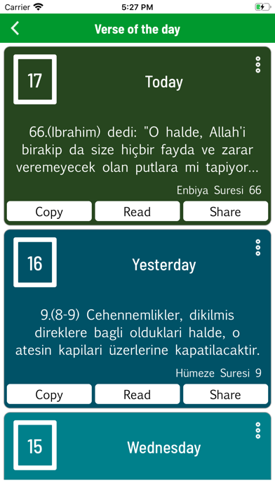 Turkish Quran - Holy Qu'ran Screenshot