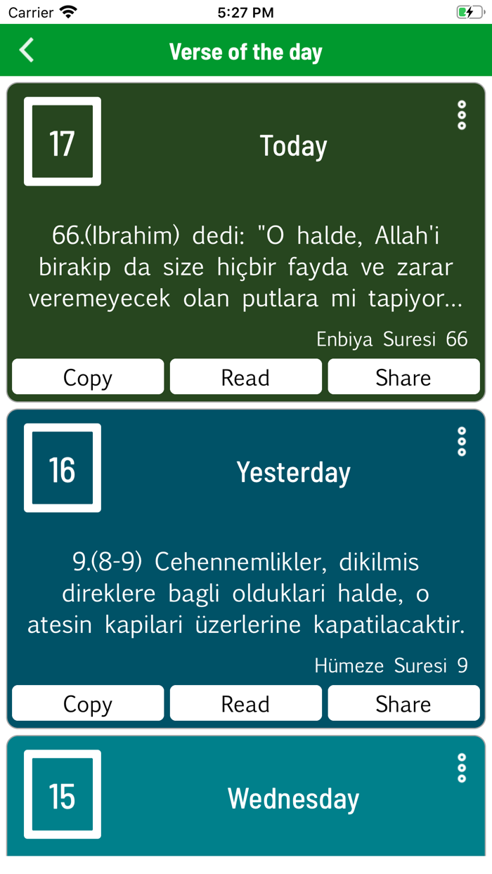 Turkish Quran - Holy Quran