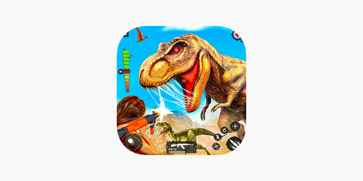 Futuristic Dinosaur Hunter Jungle Hunting Dinosaur Games::Appstore  for Android