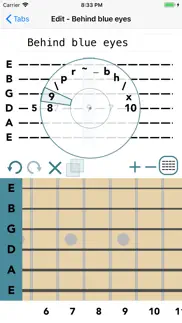 guitar tab maker iphone screenshot 2