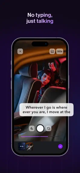 Game screenshot Captions: For Talking Videos apk