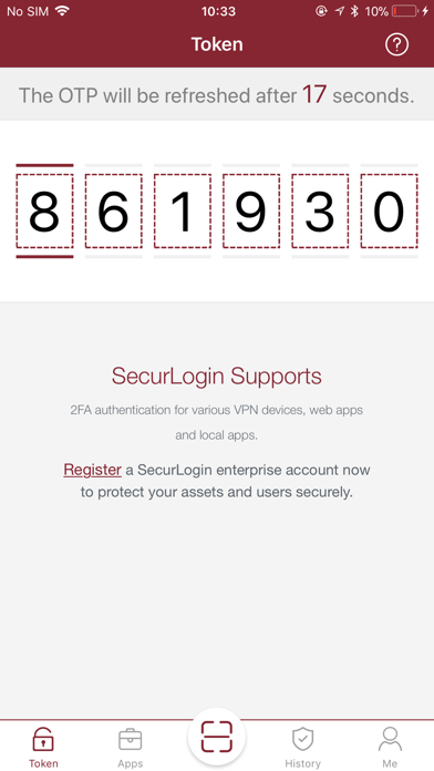 SecurLogin Screenshot