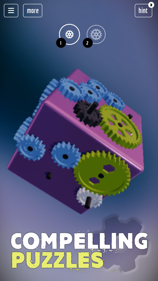 #5. Crazy Gears Box: Connect cogs (iOS) Podle: Daniel Cornelis Johannes Maria van Geel