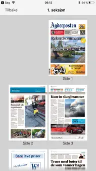 Agderposten eAvis iphone bilder 1