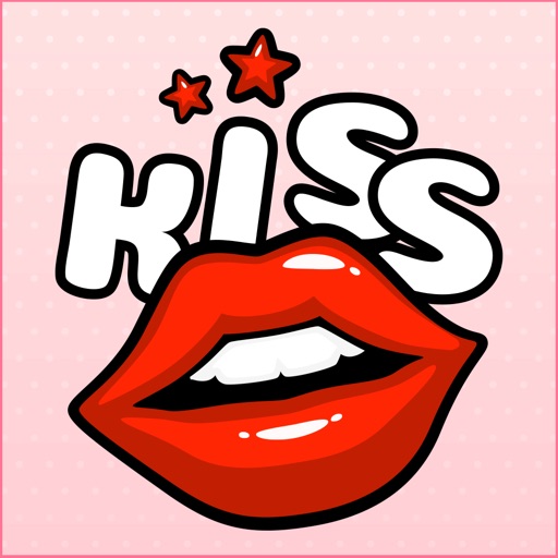 Kiss Me Love Stickers! icon