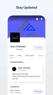 team 3 athletes iphone screenshot 1