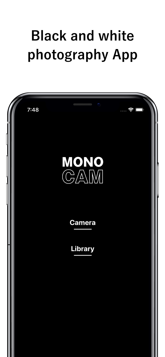 Mono Cam - BandW photo App