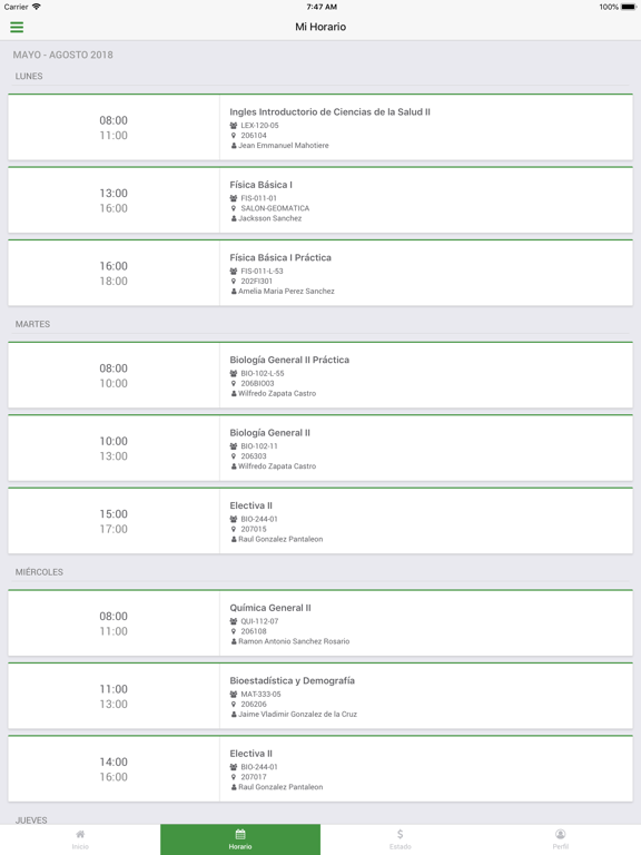 Screenshot #6 pour UNPHU