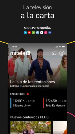 Game screenshot Mitele - TV a la carta mod apk