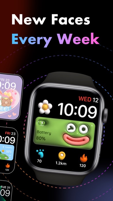 Screenshot #3 pour Panda Watch Faces Gallery