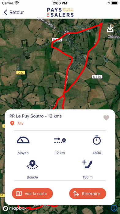 Pays de Salers Tourisme Screenshot