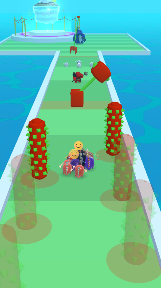 #4. Dragon Rush 3D: Merge and Run (iOS) Podle: MAD PIXEL