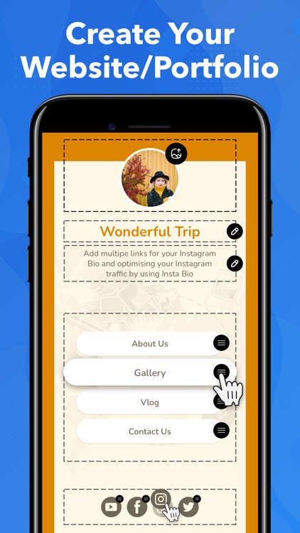 Link In Bio : Links Creator