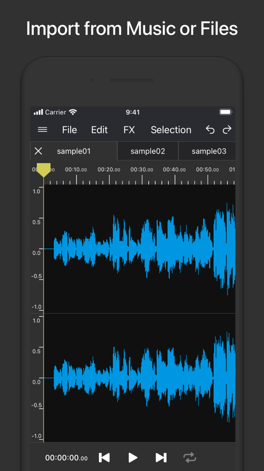 #1. Audio Editor & Tool (iOS) 由: Nobutaka Yuasa