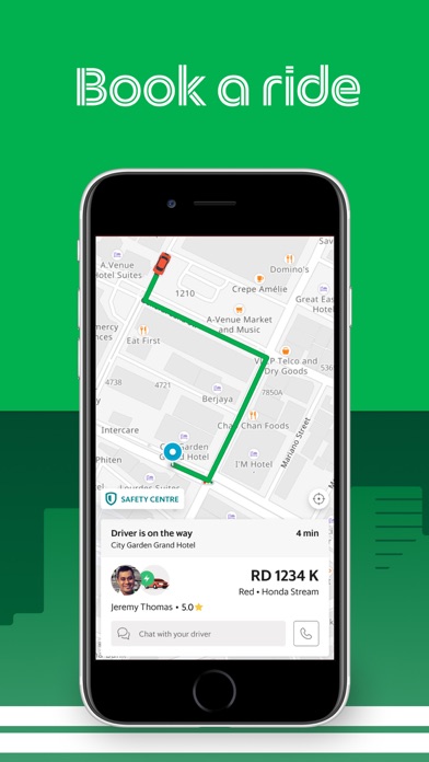 Grab: Taxi Ride, Food Delivery Screenshot