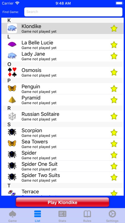 Goodsol FreeCell Plus for iPad