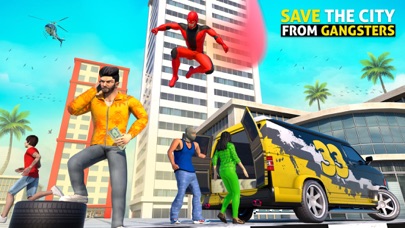 Spider Hero Games - Rope Hero Screenshot