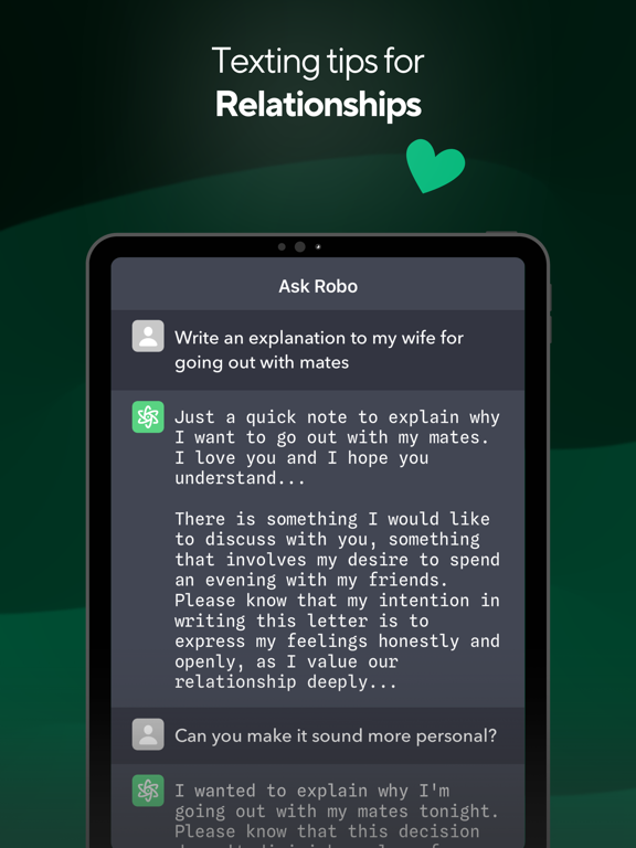 Screenshot #6 pour Ask Robo - AI Chatbot