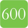 Write 1 to 600-Funny number icon