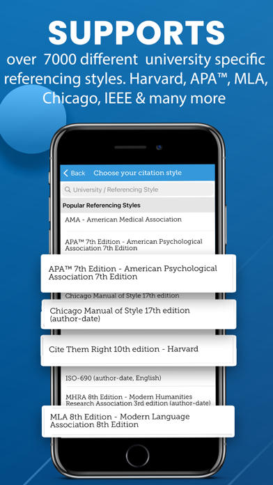 Easy Referencing - Citation Screenshot