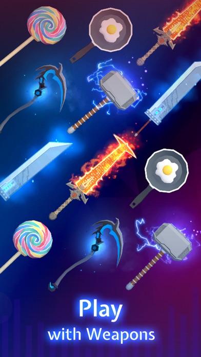 screenshot of Beat Blade: Music Games 5