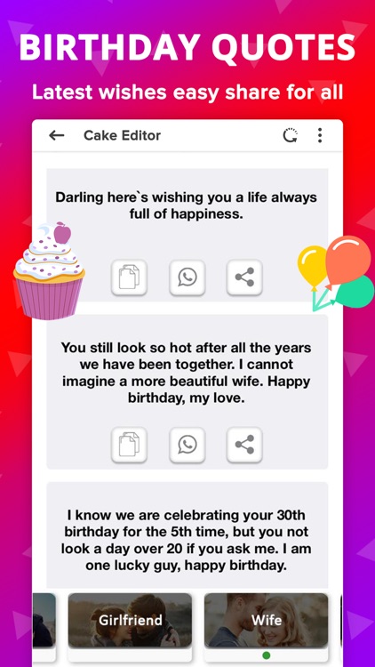 Birthday Photo Frame With Cake screenshot-8