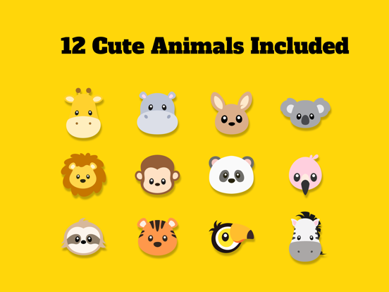 Pairly: Animal Matching iPad screenshot