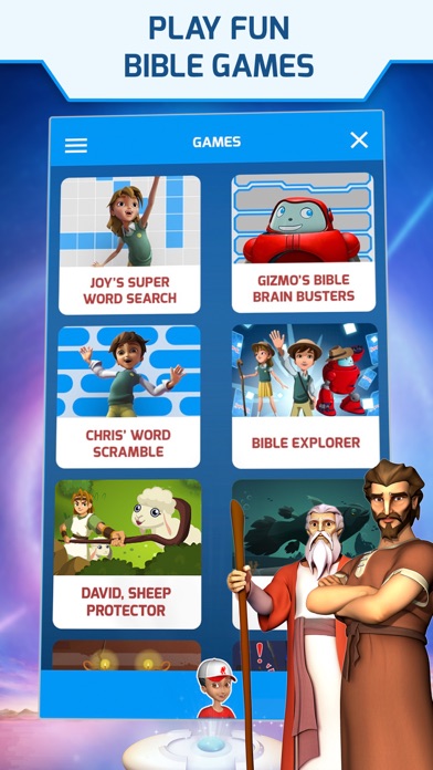 Superbook Kids Bible Screenshot