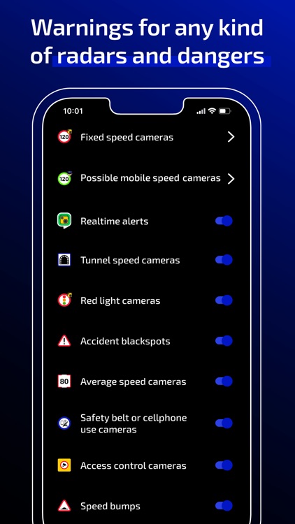 Radarbot: Speed Cameras | GPS screenshot-7
