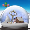 Snow globe and Snowscape icon